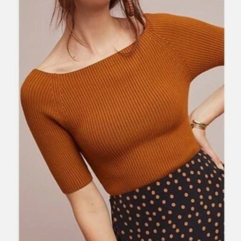 Anthropologie Off the Shoulder Sweater - Size XS